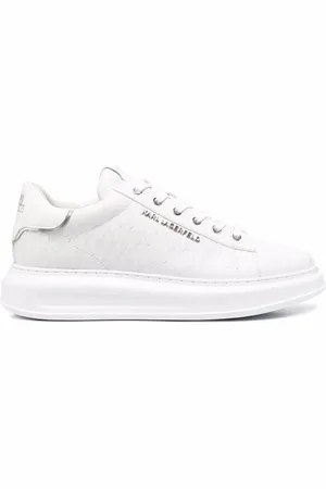 Karl Lagerfeld Monogram Kapri leather sneakers