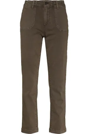 Paige Myslie mid-rise straight-leg jeans