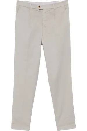 Brunello Cucinelli Pleated tapered trousers