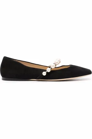 Jimmy Choo Ade square-toe ballerina shoes