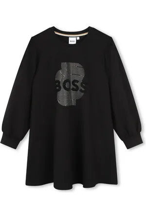 HUGO BOSS Logo-appliqu?? sweatshirt dress