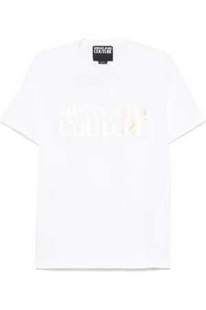 VERSACE Logo-print T-shirt