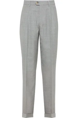 Brunello Cucinelli Pleat-detail tailored trousers
