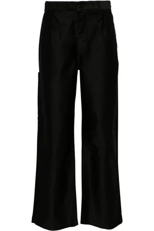 DANTON Straight-leg cotton trousers