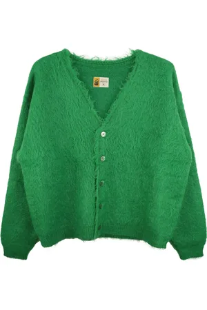 SAINT MXXXXXX Mohair-blend cardigan