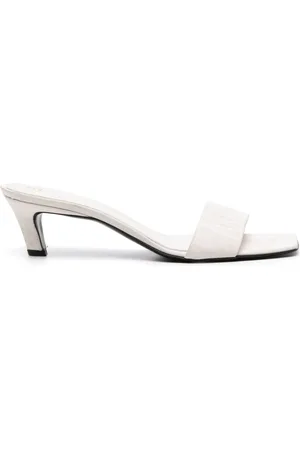 Totême 55mm moire-effect sandals