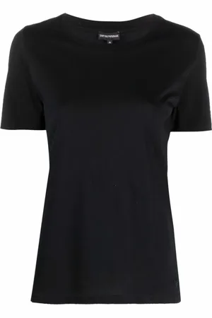 Emporio Armani Round-neck cotton T-shirt