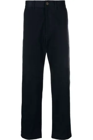 STUDIO NICHOLSON High-waisted cotton trousers