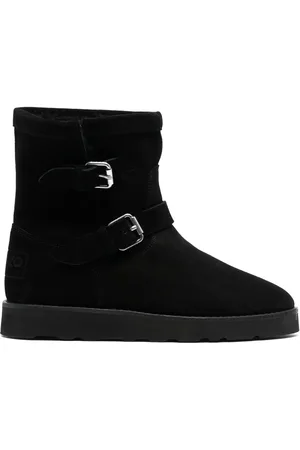 Kenzo Buckle-detail suede boots