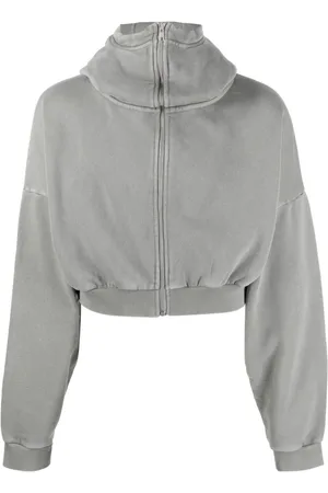 Entire Studios Stand-up collar zip-up hoodie