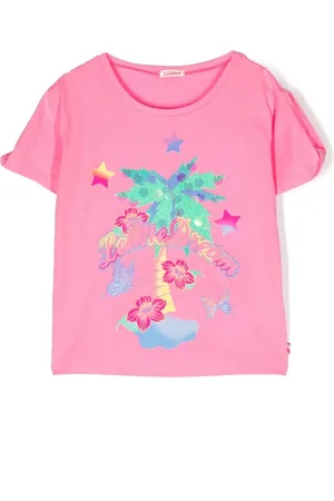 Billieblush Graphic-print short-sleeve T-shirt