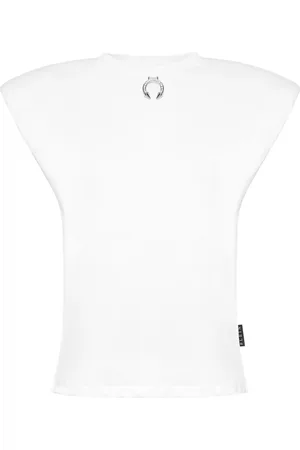 Philipp Plein Ring-embellished padded tank top