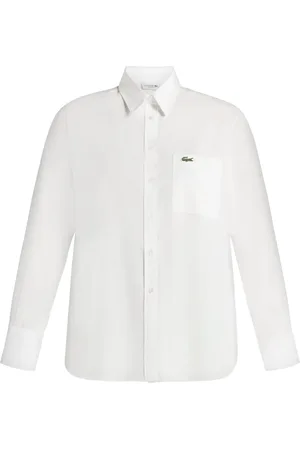 Lacoste Logo-appliqu?? cotton shirt