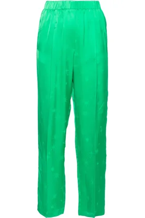 FORTE FORTE Straight-leg jacquard trousers