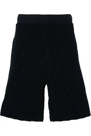Fendi FF-motif terry bermuda shorts