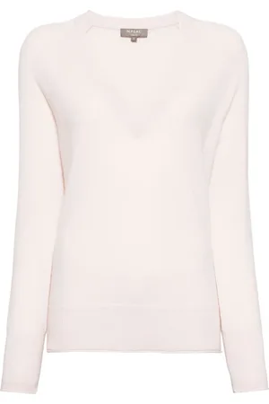 N.PEAL Organic-cashmere jumper
