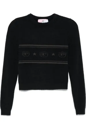 Chiara Ferragni Eyelike-motif sweater