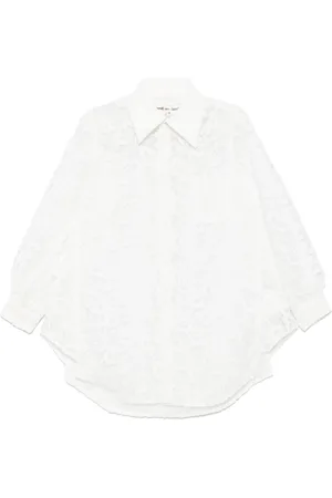 Comme des Garçons Guipure-lace shirt