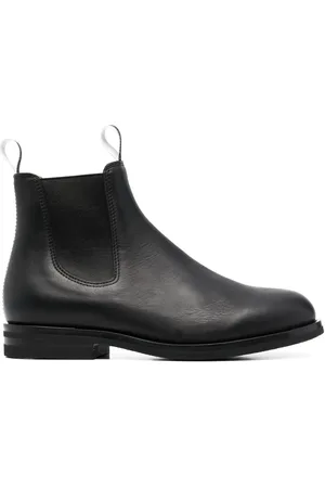 Scarosso William III leather Chelsea boots