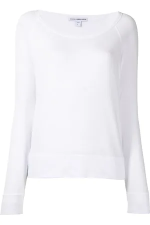 James Perse Vintage long-sleeve fleece sweatshirt