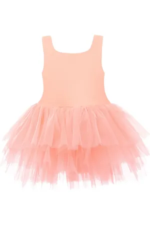Mimi Tutu Square-neck sleeveless tutu dress