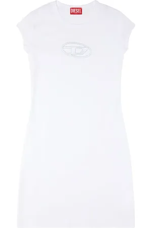 Diesel D-Angiel cut-out T-shirt minidress