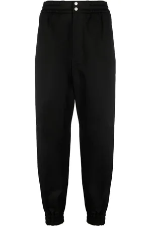 Alexander McQueen Tapered-leg cotton trousers