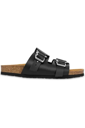 Moschino Leather slides