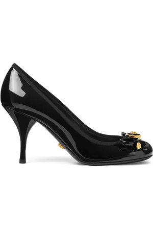 VERSACE 85mm Opera Bow pumps