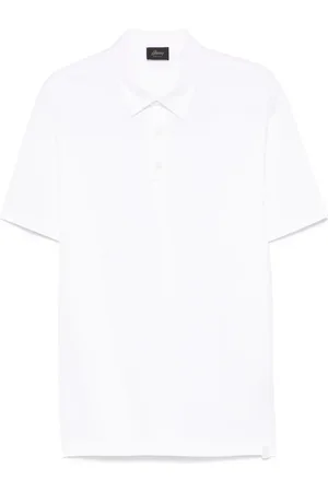 BRIONI Piqu?? cotton polo shirt
