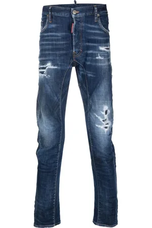 Dsquared2 Ripped slim-fit jeans