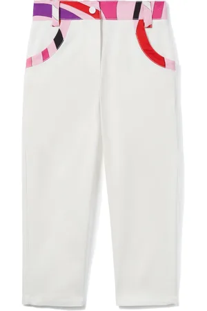 PUCCI Junior Marmo-print trousers