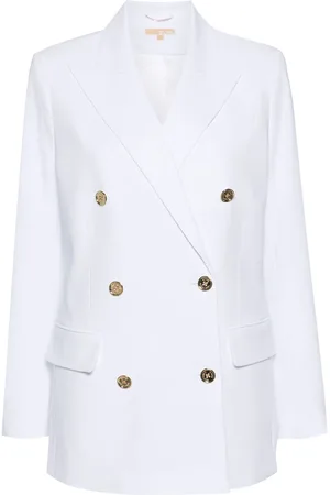 Michael Kors Crepe double-breasted blazer