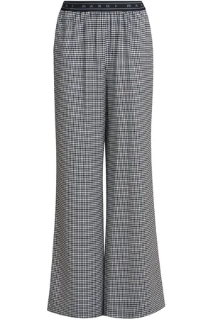 Marni Gingham-patterned trousers