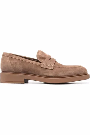 Gianvito Rossi Harris penny-slot loafers