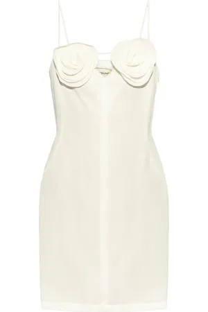 BLUMARINE Rose-detail mini dress