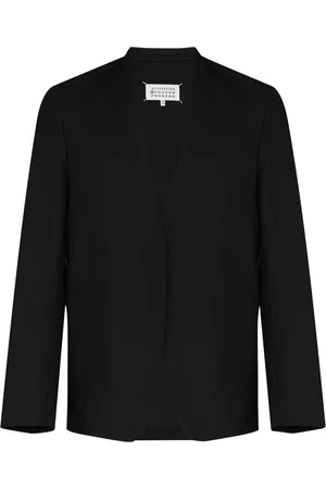 Maison Margiela Collarless single-breasted blazer