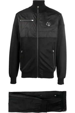 Philipp Plein Tiger-logo tracksuit set