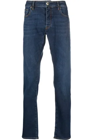 MOORER Mid-rise straight-leg jeans