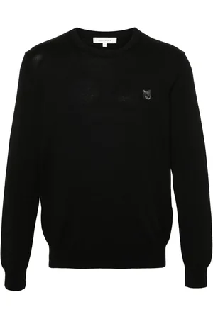 Maison Kitsuné Fox-patch jumper