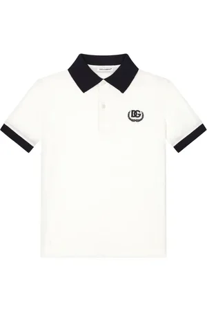 Dolce & Gabbana DG-logo cotton polo shirt