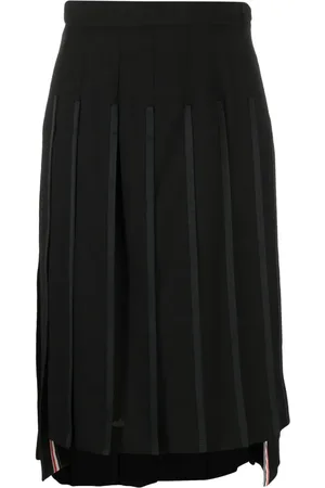 Thom Browne High-waisted pleated skirt