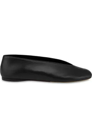 Moschino Leather ballerina shoes
