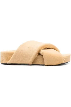 Jil Sander Crossover-strap detail sandals