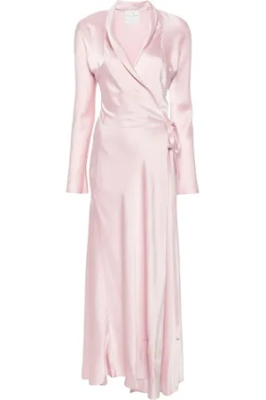 FORTE FORTE Silk wrap dress