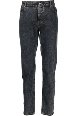 Balmain Regular-leg mid-rise jeans
