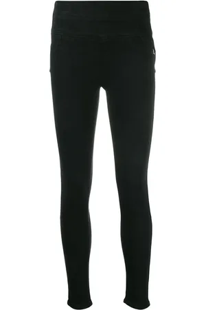 Patrizia Pepe Embroidered-logo skirt jeans