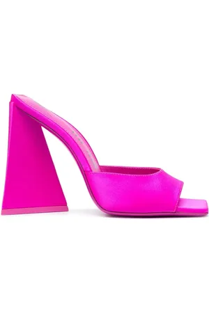 The Attico Devon 115mm satin finish sandals