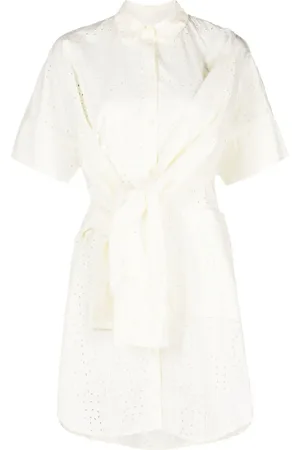HENRIK VIBSKOV Fold broderie-anglaise shirtdress
