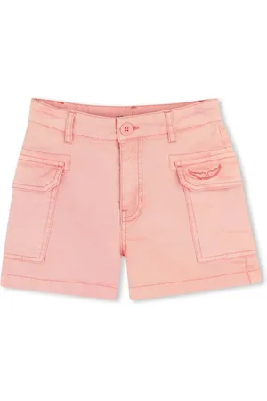 Zadig & Voltaire Logo-embroidered shorts